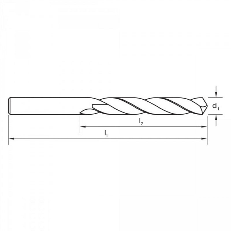 12.7mm Jobber Drill - Blue