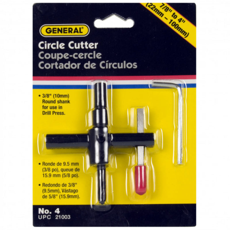 General Circle Cutter 22-100mm