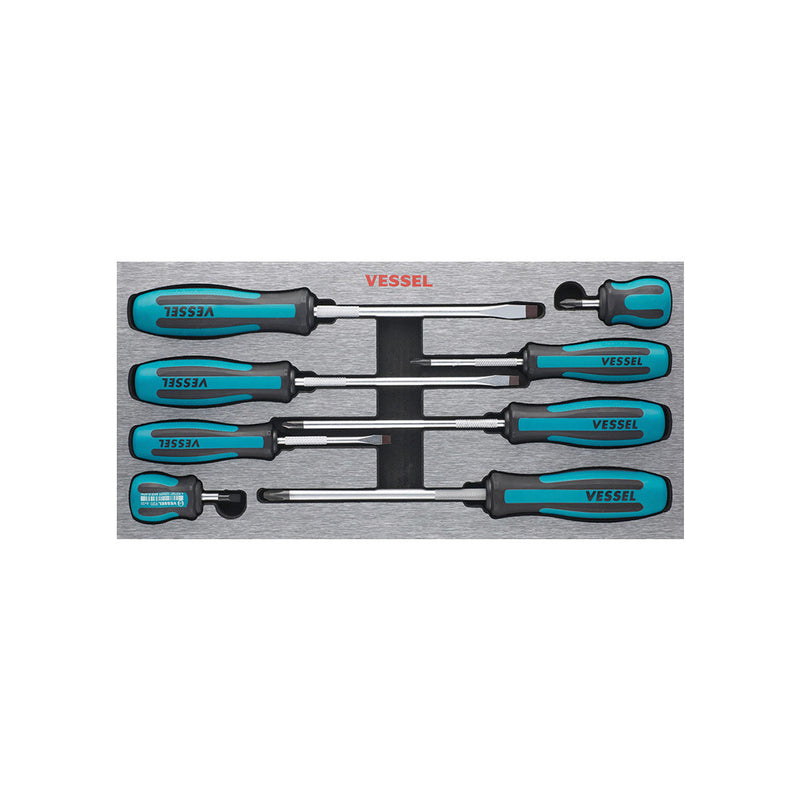 Vessel Standard Screwdriver 8pc Set