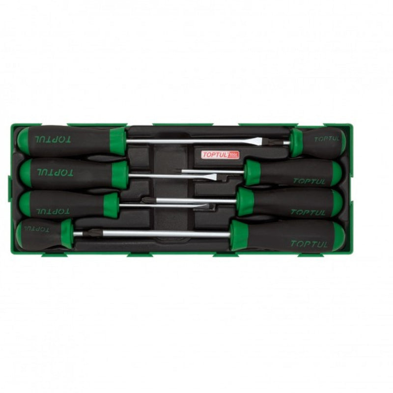 Toptul Screwdriver Set 8 Piece 4xS 4xPh