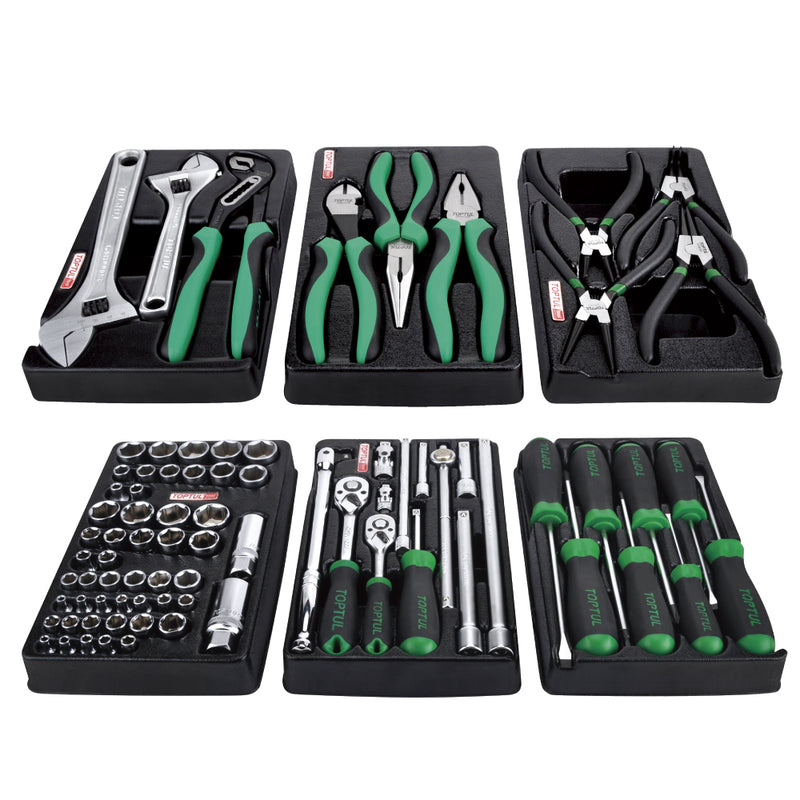 Toptul 9 Drawer Chest 186 Piece Tool Set