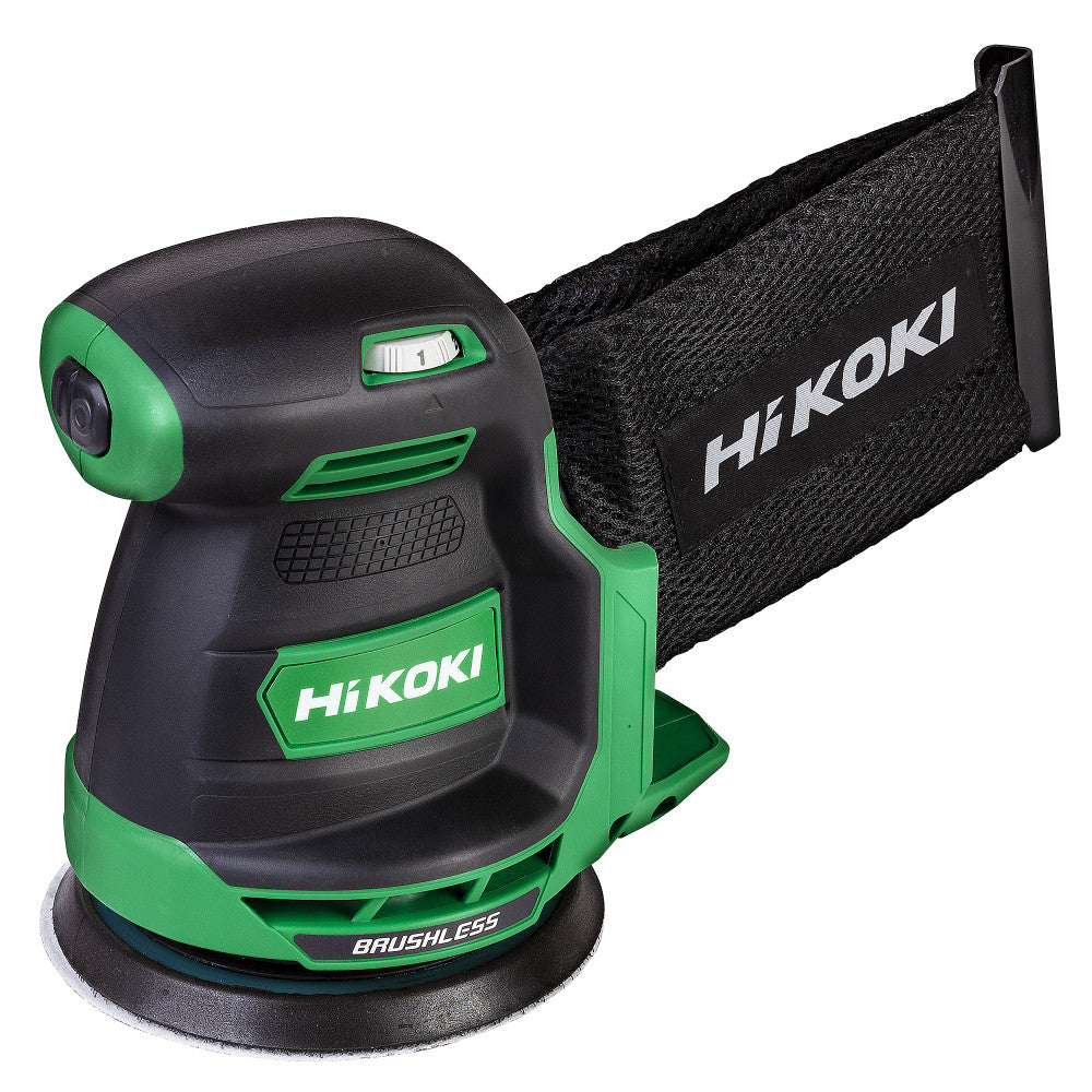 HiKOKI 18V Brushless 125mm Random Orbital Sander - Bare Tool