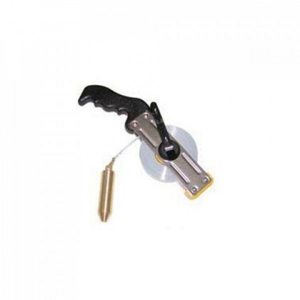 15M x 13mm Nihon Doki Black Steel Tape With 350gm Solid Brass Plumb Bob