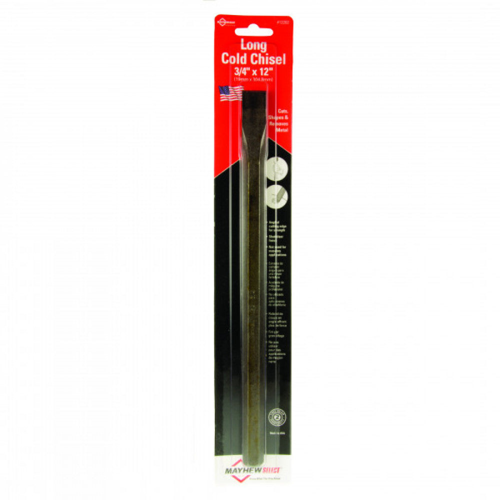 Mayhew Cold Chisel 300mm x 19mm (Card)
