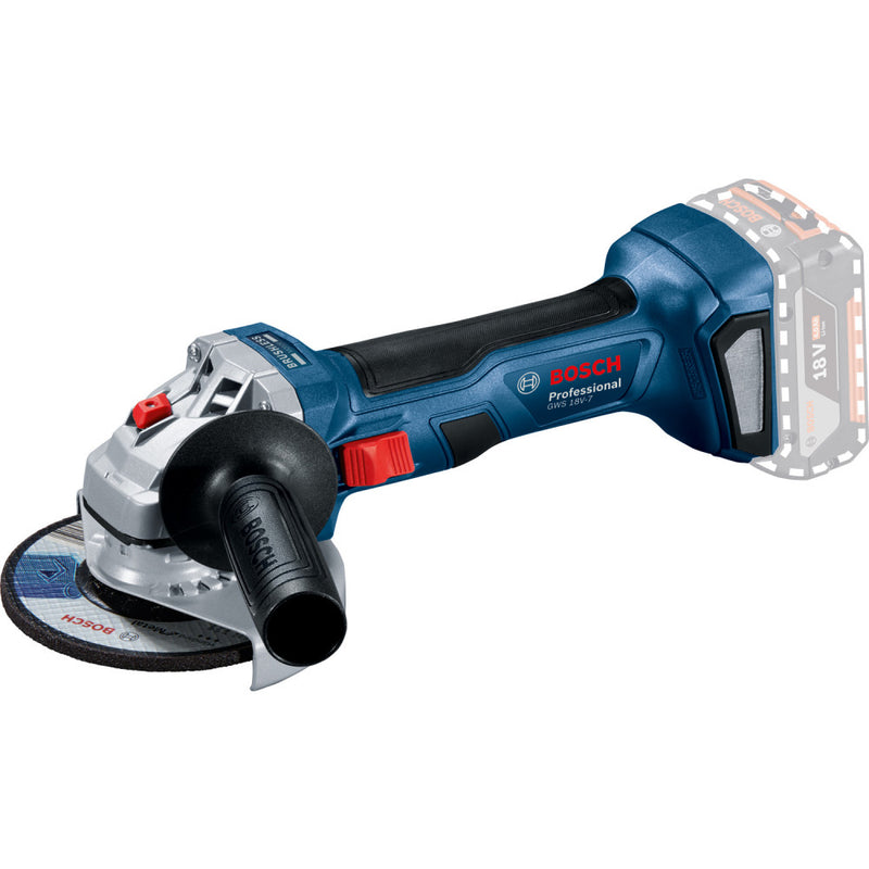 BOSCH 18V Brushless Angle Grinder 125mm GWS 18V-7 Bare Tool 06019H9001