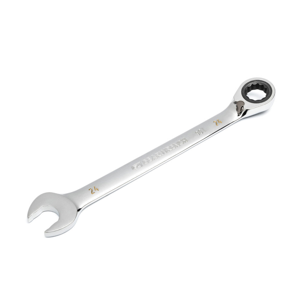 GEARWRENCH 24mm 90-Tooth 12 Point Reversible Ratcheting Wrench
