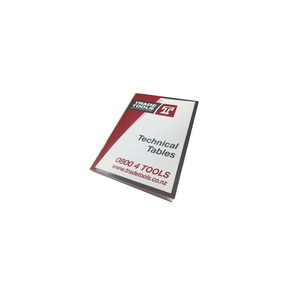 Trade Tools Technical Tables