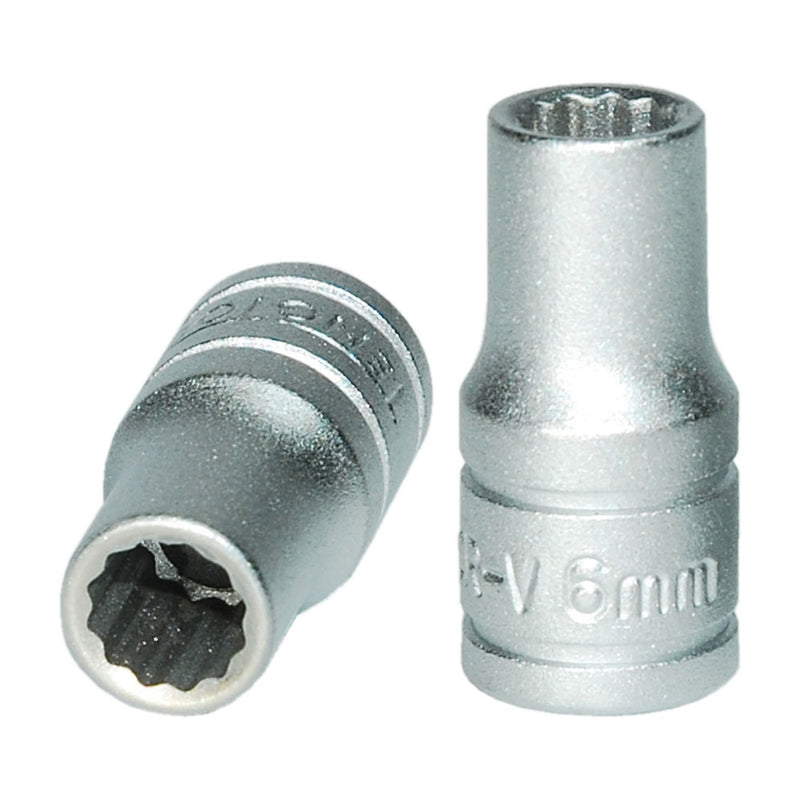 Teng 1/4in Dr. Socket 6mm 12Pt