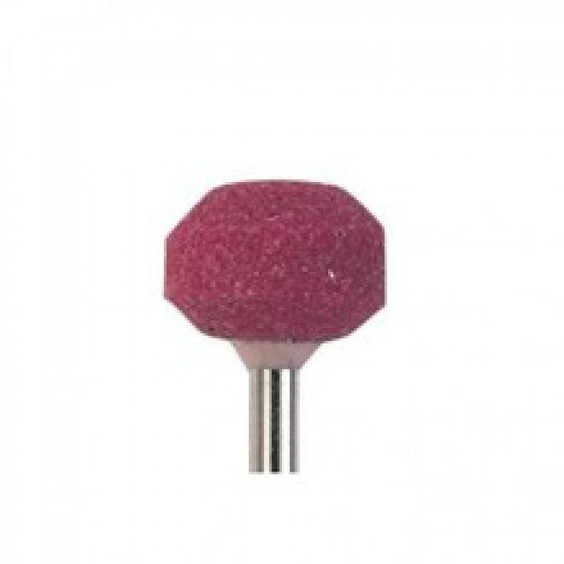 B62 Mounted Point PA80Q Pink Aluminium Oxide 3mm Shank For Steel & Iron