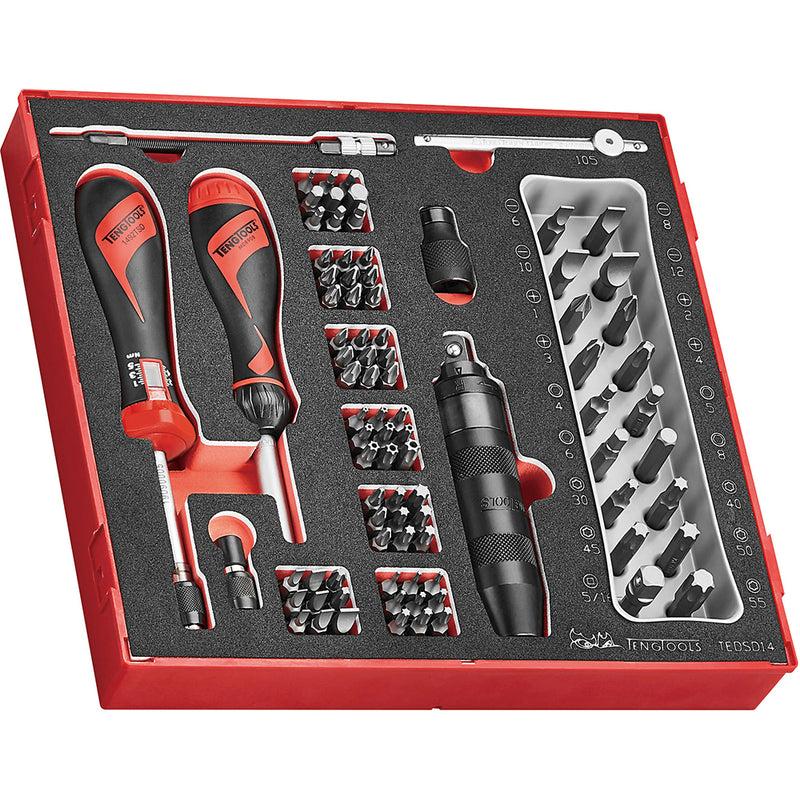 Teng 95Pc Torque Screwdriver Set 1-5Nm (Eva) - Ted