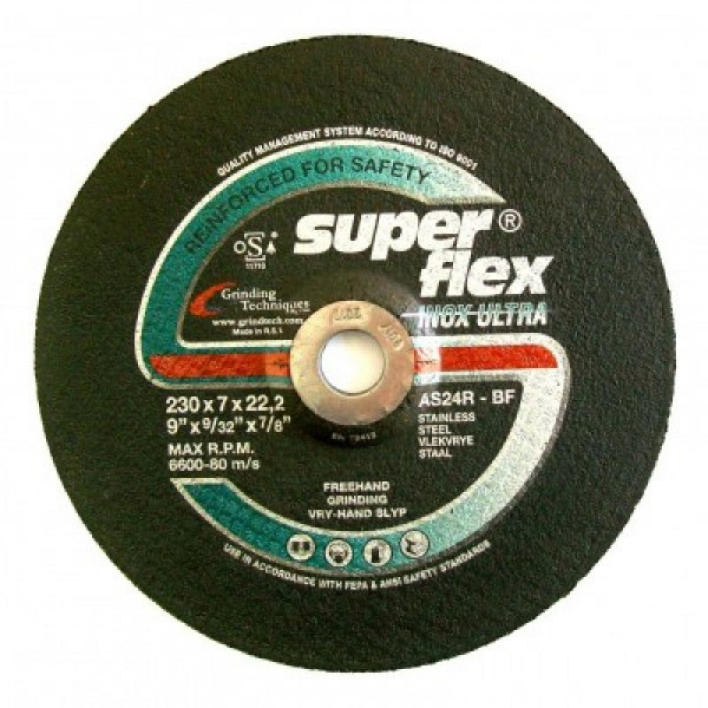 10 Pack Metal Grinding Disc 230mm x 7mm x 22mm