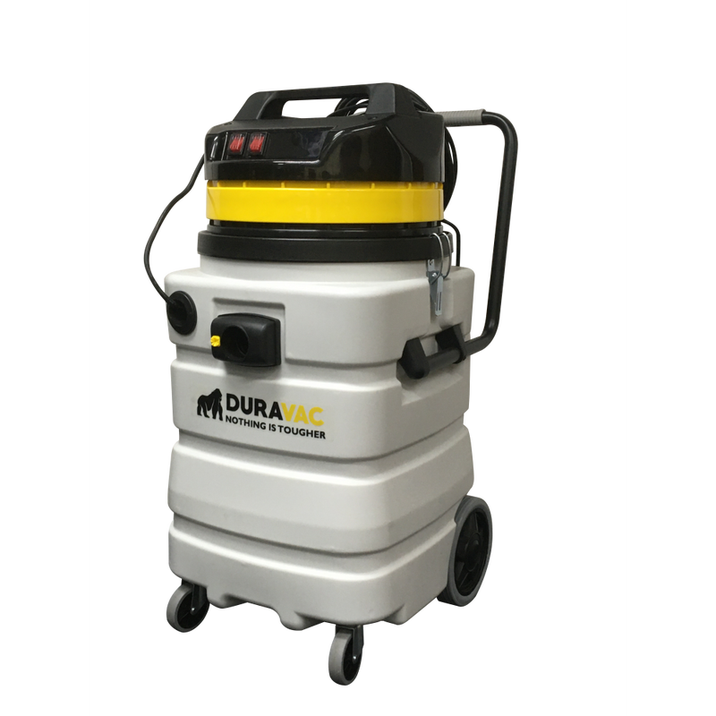 Duravac Heavy Duty Wet And Dry 90L Vacuum With Pump