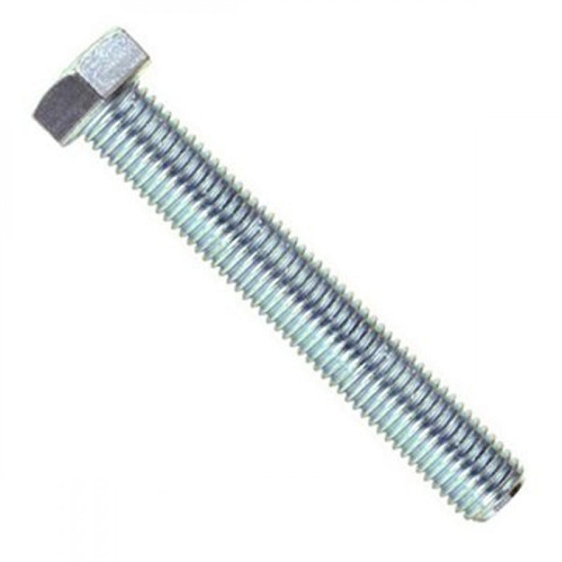 M16 x 100 Metric  5pc Hex Set Screw ZP