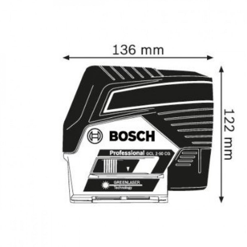 Bosch Cross Line Laser GCL 2-50 CG
