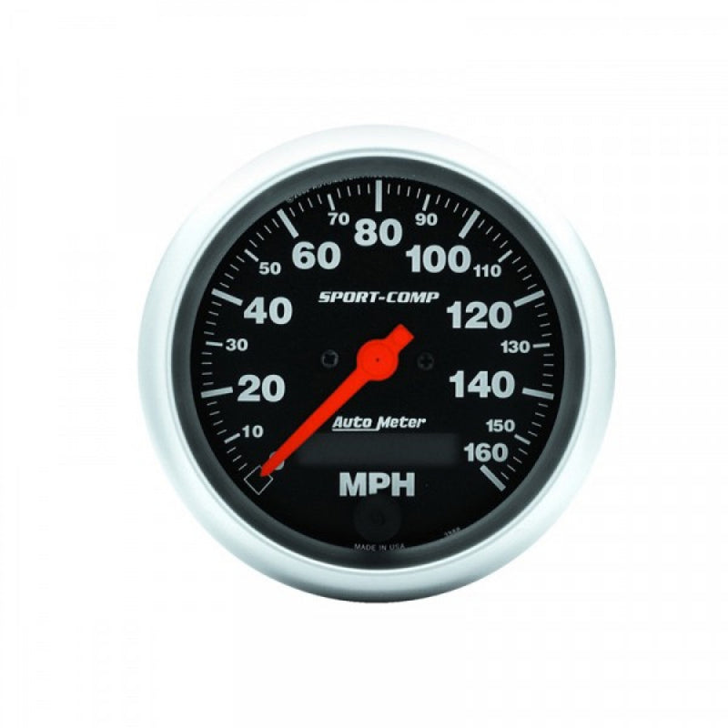 AutoMeter Sport Comp Speedo 160MPH 3-3/8