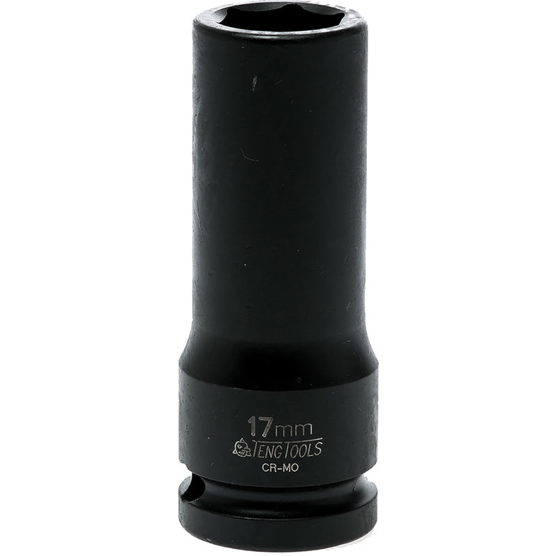 Teng 1/2in Dr. Deep Impact Socket 17mm Din