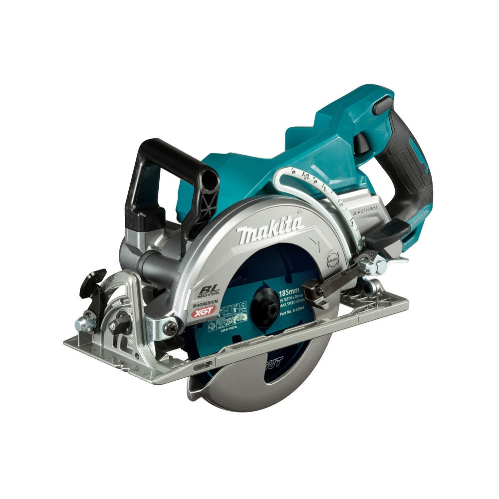 Makita 40Vmax XGT Brushless 185mm (7-1/4") Rear Handle Saw - BARE TOOL