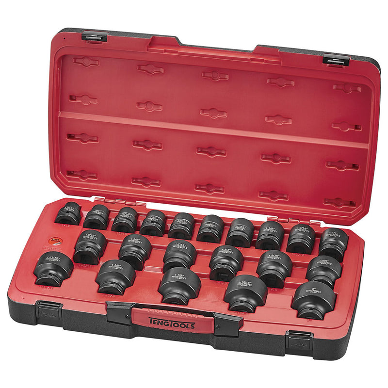 Teng 23Pc 3/4in Dr. Af Reg. Impact Socket Set 6-Pn