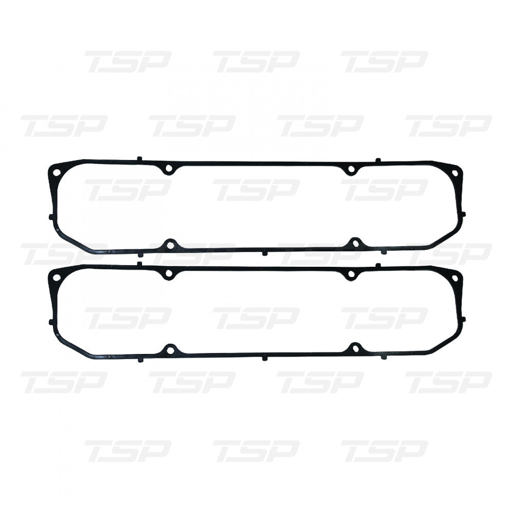 TSP Valve Cover Gaskets Chrysler 383-426-440 Wedge Neoprene Steel Black#6115