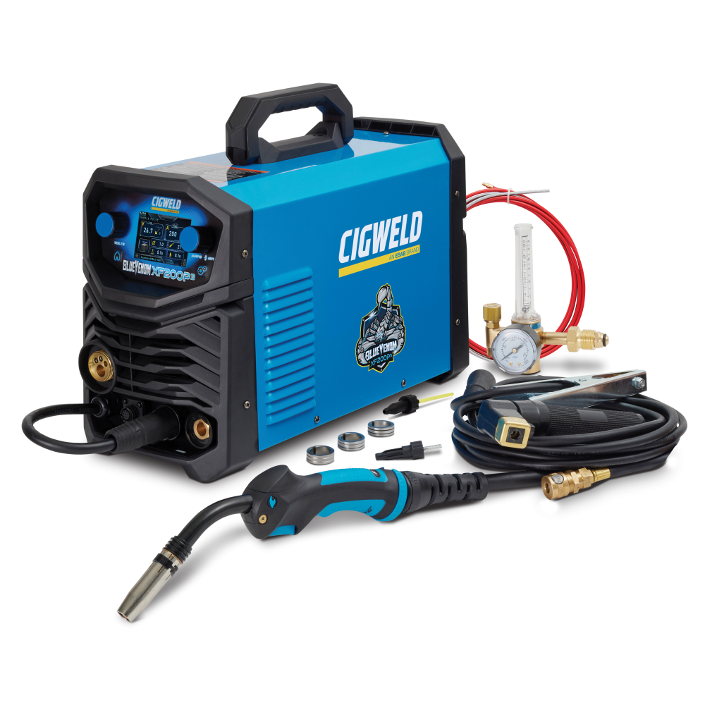 CIGWELD BLUE VENOM  XF200P3 MULTI PROCESS WELDER W1400200