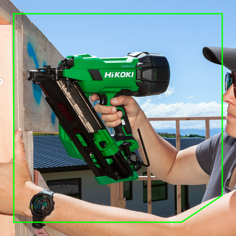 HiKOKI 18V Gasless 90mm Framing Nailer Bare Tool - NR1890DCA(G4Z)