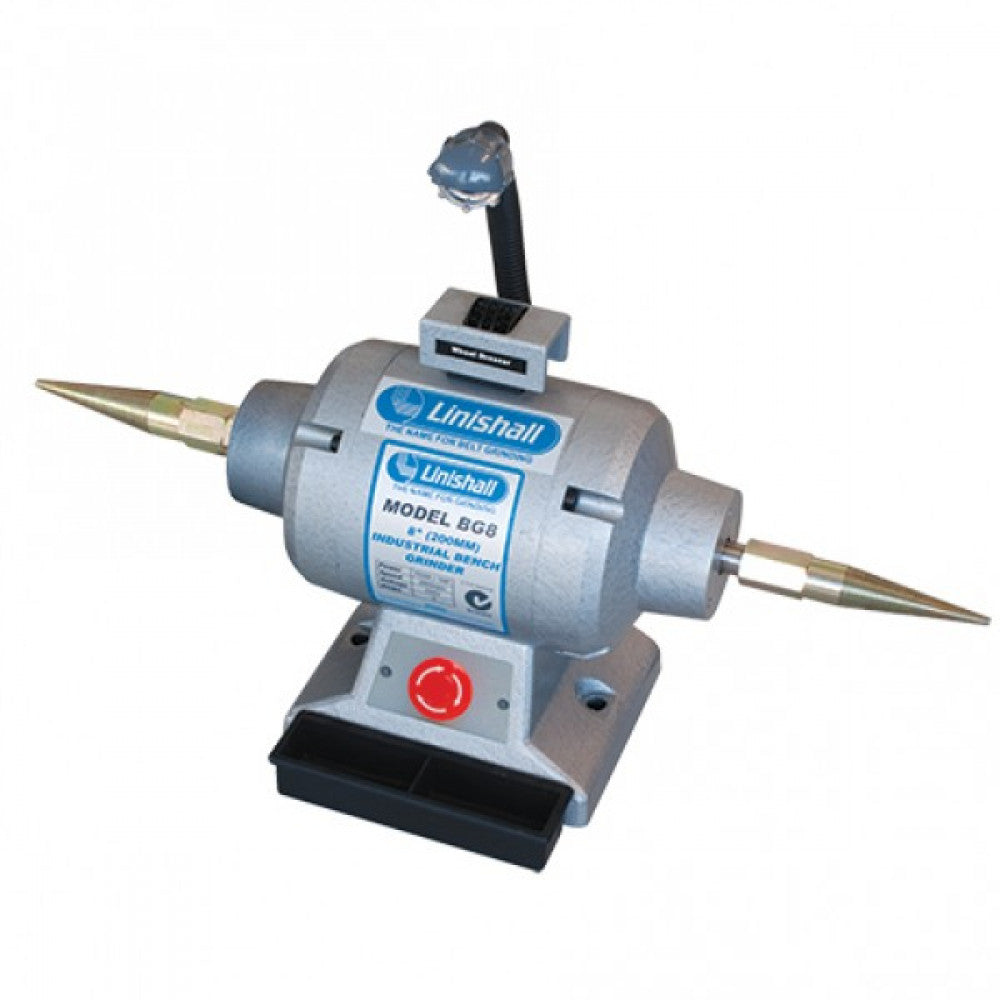 Linishall 8" Grinder With Buffing Spindles