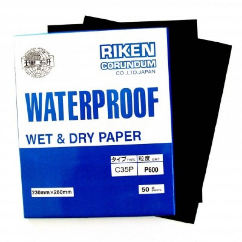 50 Pack Wet And Dry Sand Paper Sheet 400 Grit