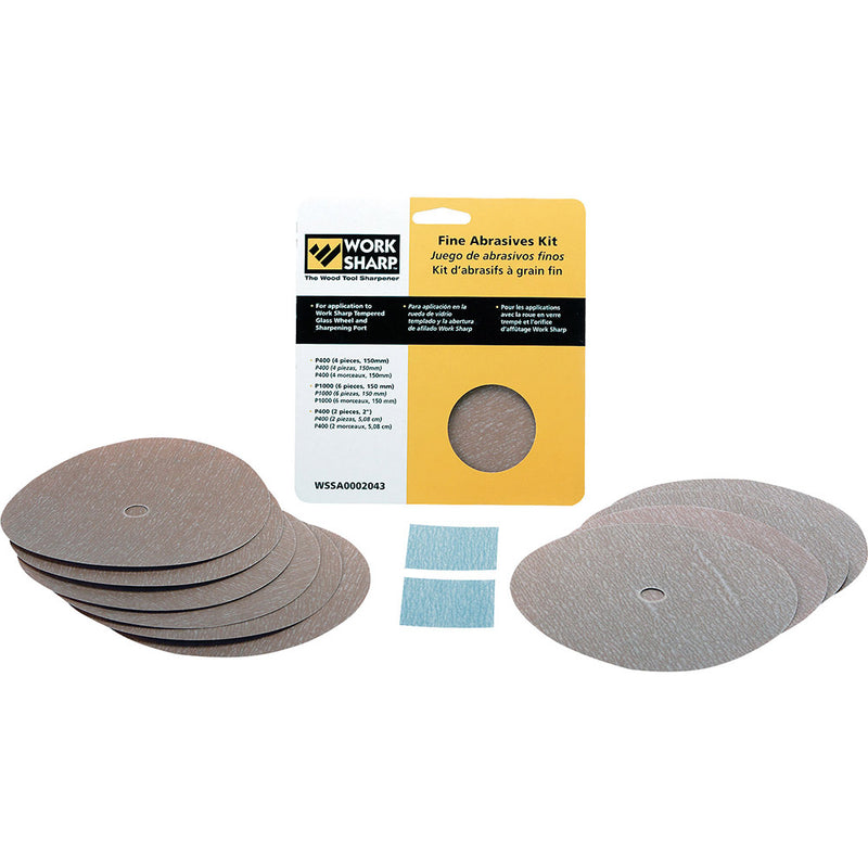 Worksharp Fine Abrasive Kit For Ws3000