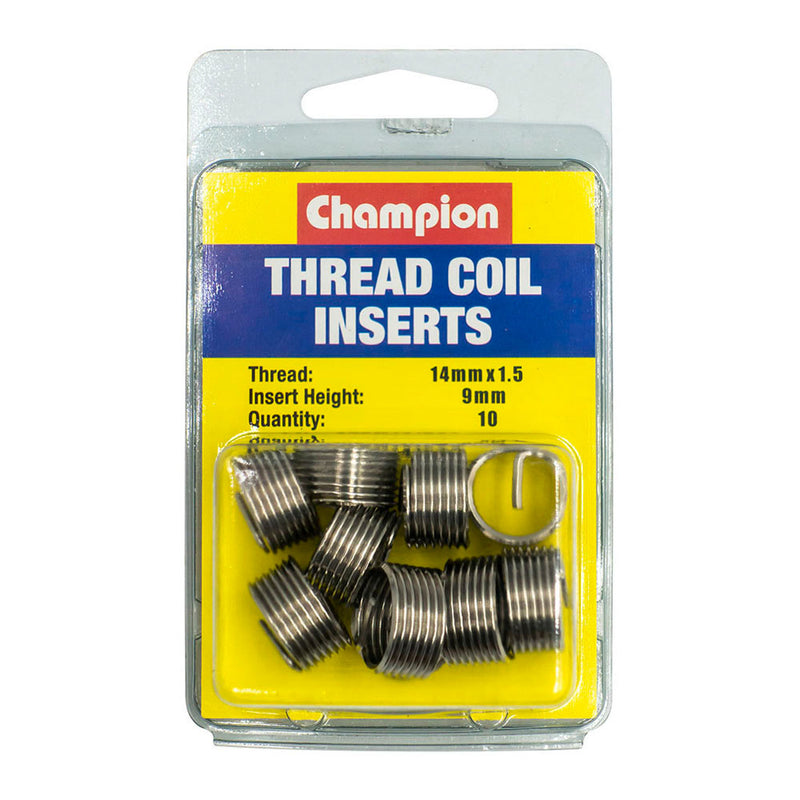 Champion M14 x 1.50 x 9mm Thread Insert Refills - 10 Pack