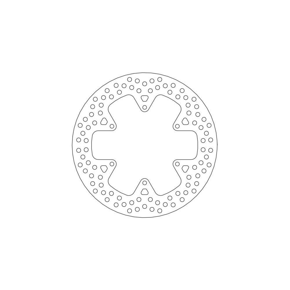 Brake Rotor Moto Master Halo Rear Ktm990 Adventure  R With Abs  06-13