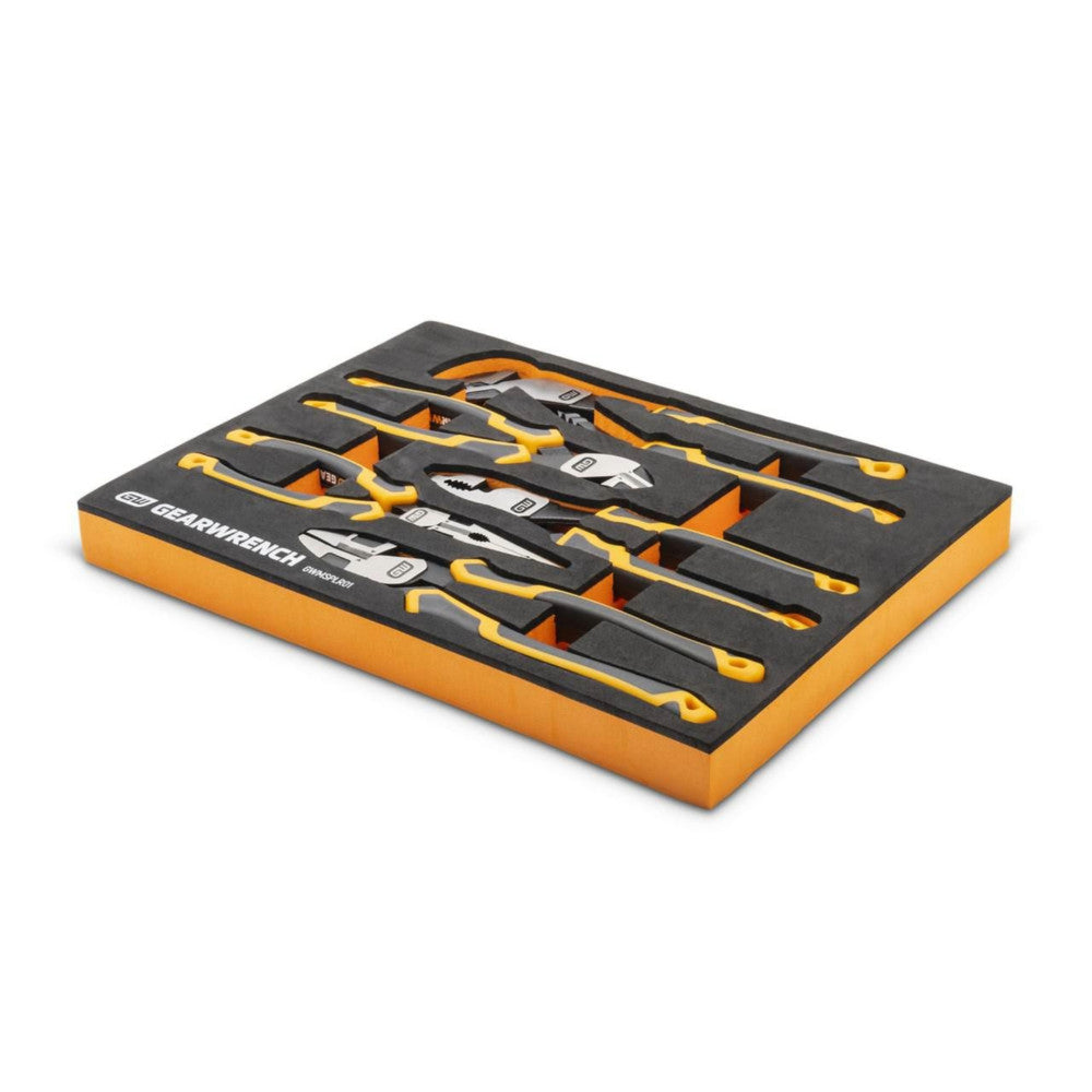 GearWrench 5Pc PITBULL Cushion Grip Pliers Set In EVA Tray