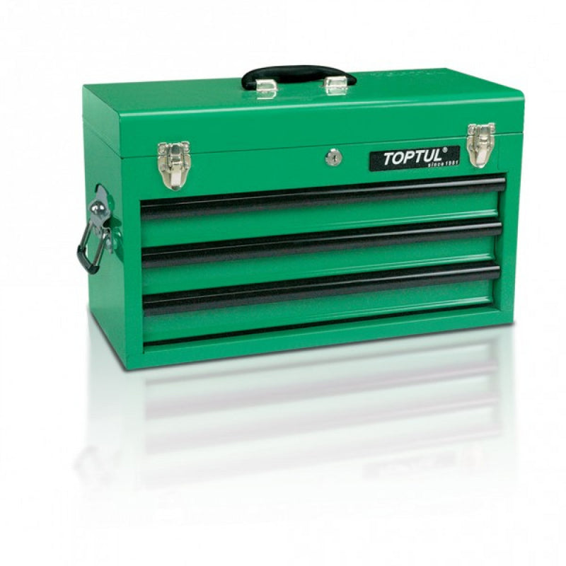 Toptul 3 Drawer Tool Chest Green