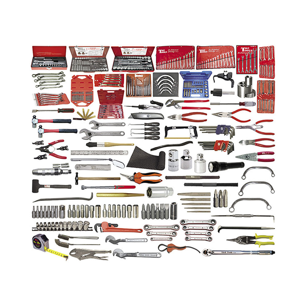 T&E Tools 428-Pc. SAE/Metric Auto Plus Tool Kit (Tools Only)