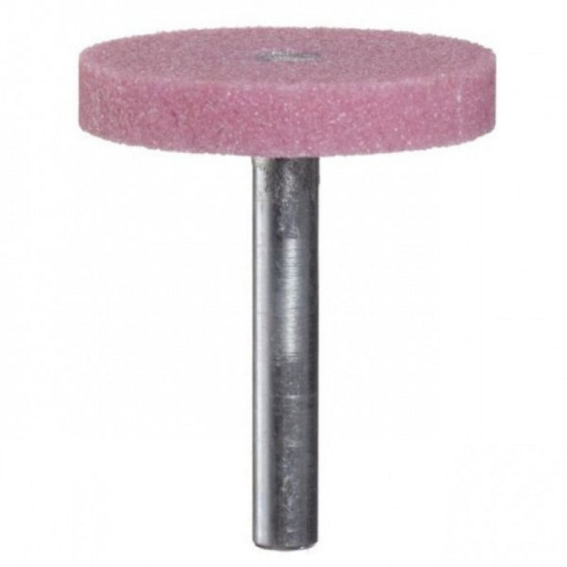 W235 Mounted Point PA46Q Pink Aluminium Oxide 6mm Shank For Steel & Iron