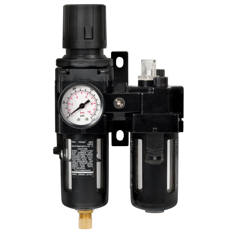 Jamec 1/4in BSP Filter Regulator Lubricator