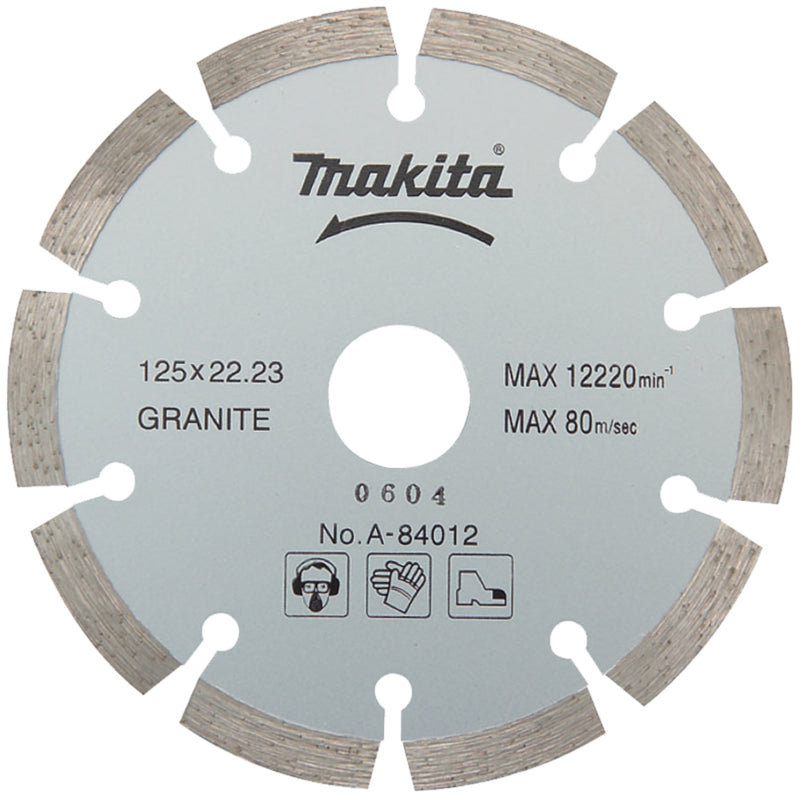 Makita Diamond Circular Saw Blade 125x22/20mm Dry