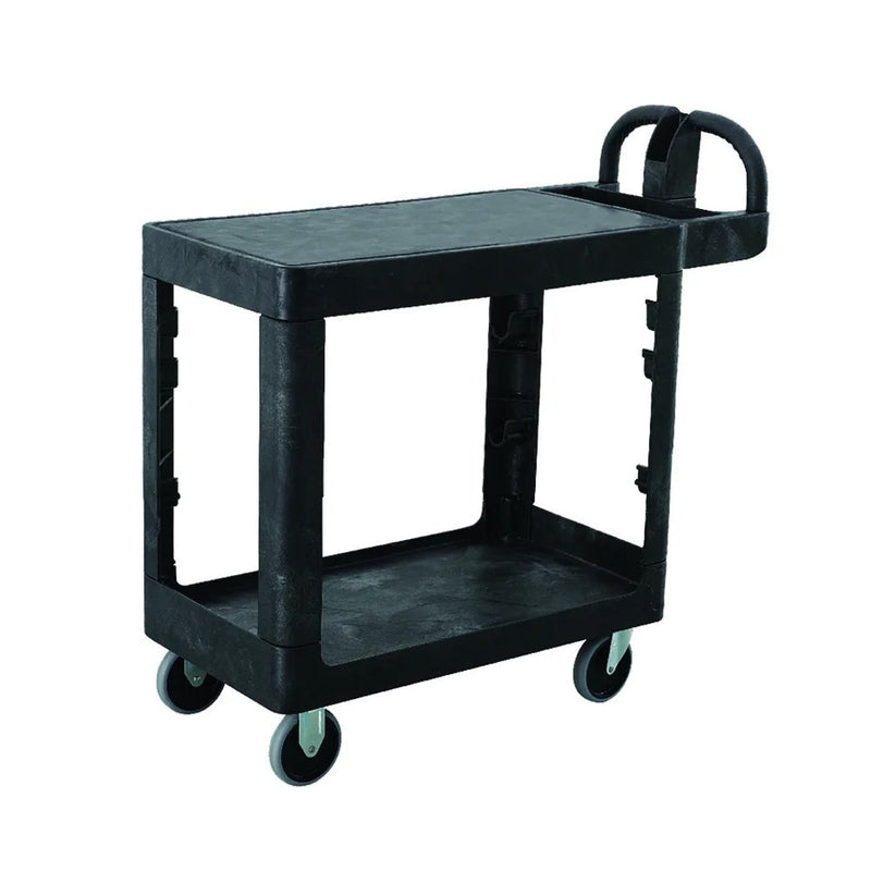 Utility Cart - Flat Shelf, 980mm x 435mm x 970mm, 2 Shelves