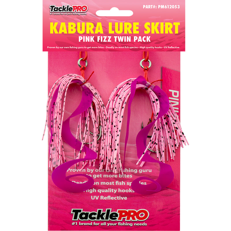 Tacklepro Kabura Lure Skirt - Pink Fizz (Twin Pack