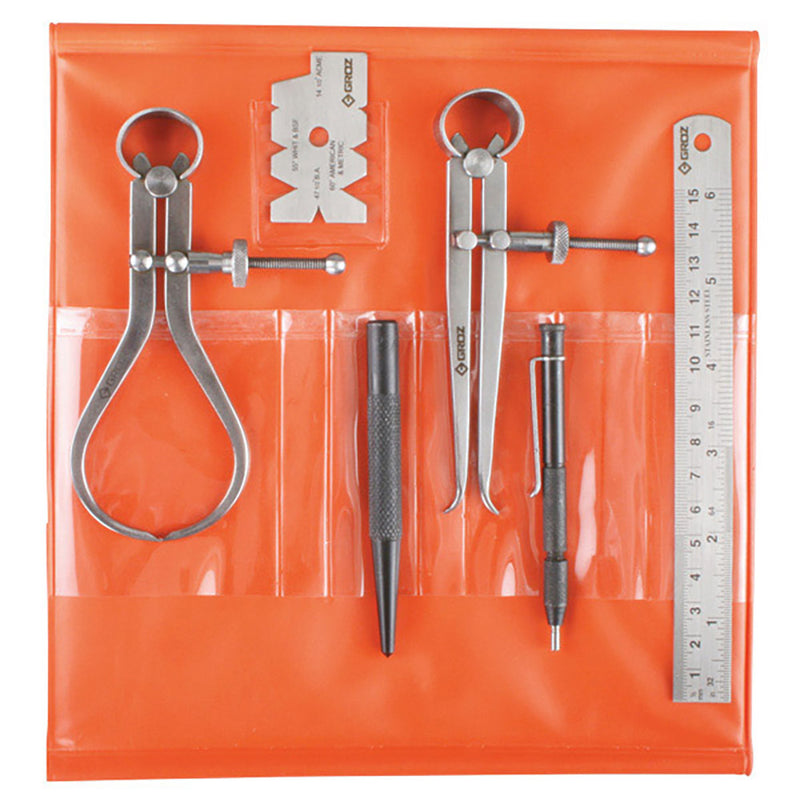 Groz 6 Piece Engineers Tool Set