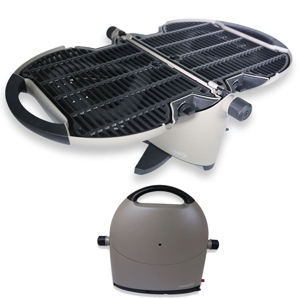 NomadiQ Portable Gas BBQ - Urban Gray