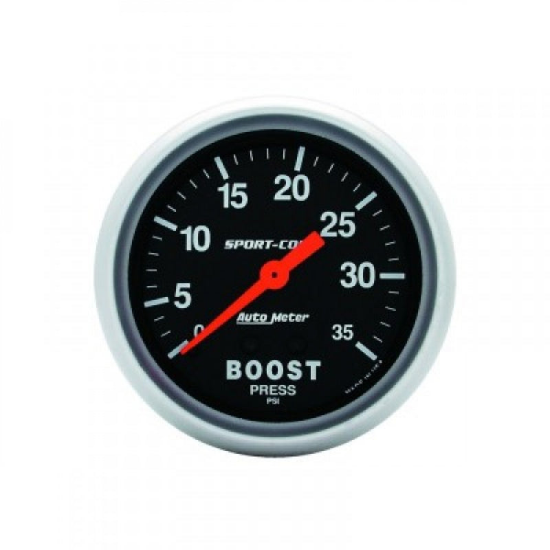 Autometer Sport-Comp Boost Gauge 0-35Psi