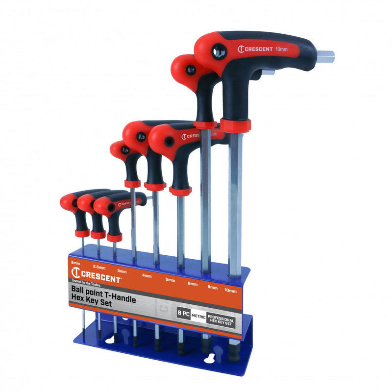 Crescent Hex Key 8pc