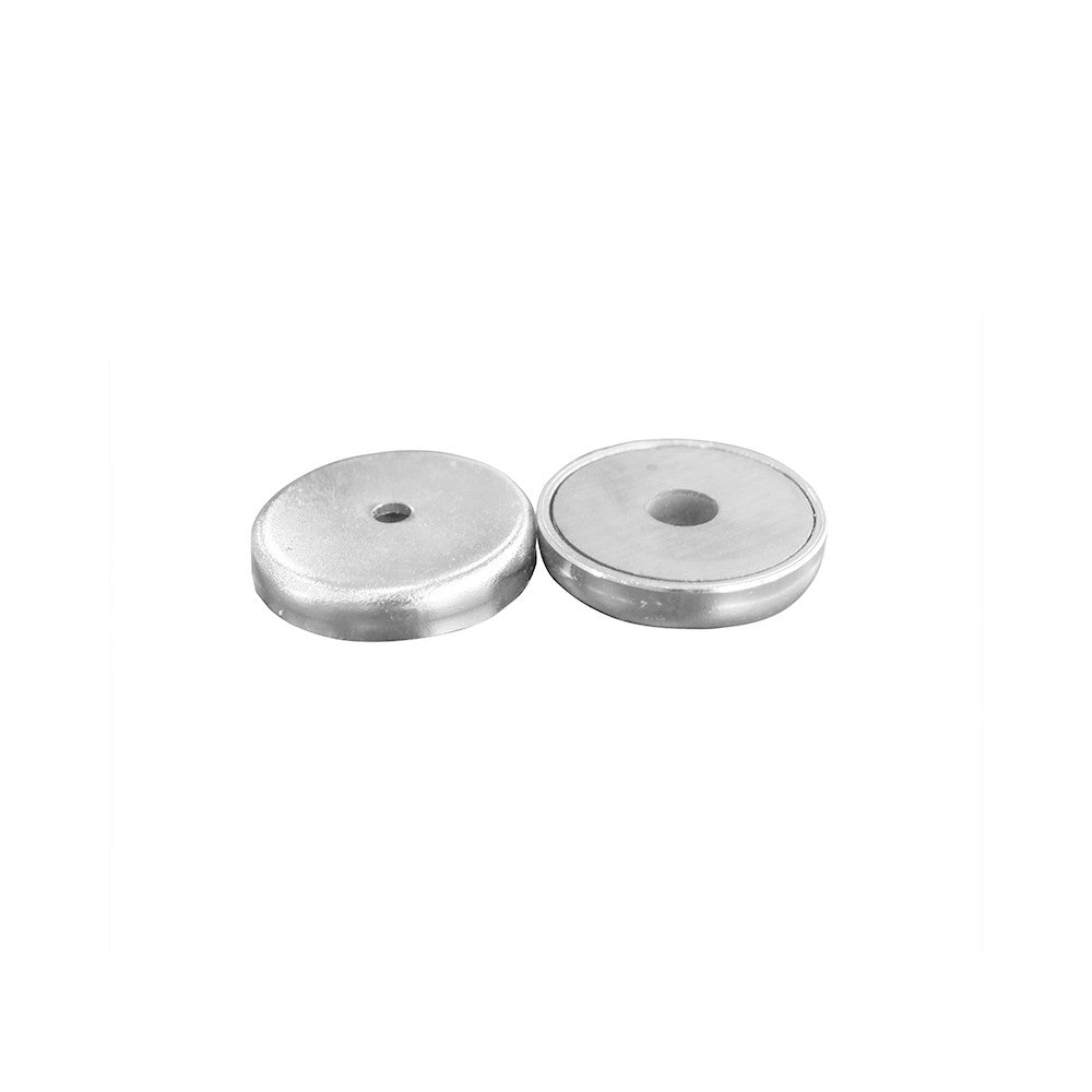 Ceramic Ferrite Pot Magnet Ø31mm x 4mm - 3mm Hole 2 Pcs