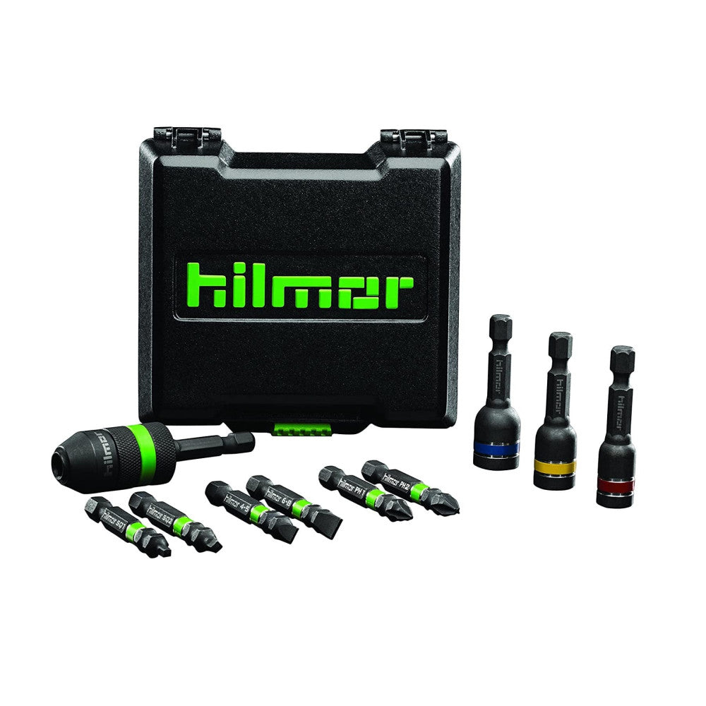 Hilmor 1937912 SBSFC Fast Connect Screwdriver Bit Set