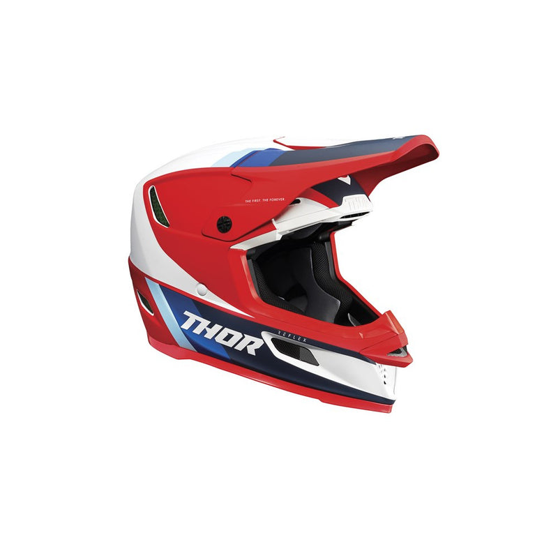 Helmet S22 Thor MX Reflex Apex  Red/White/Blue