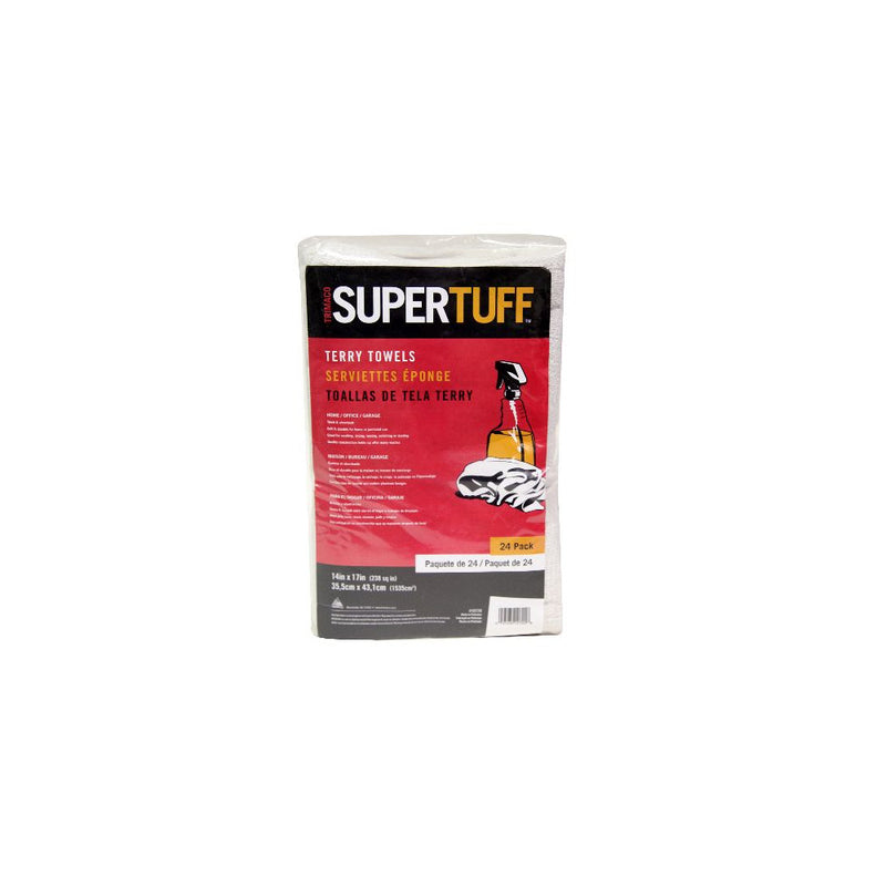 Multi-Purpose Terry Towels Super Tuff® Pack Of 24