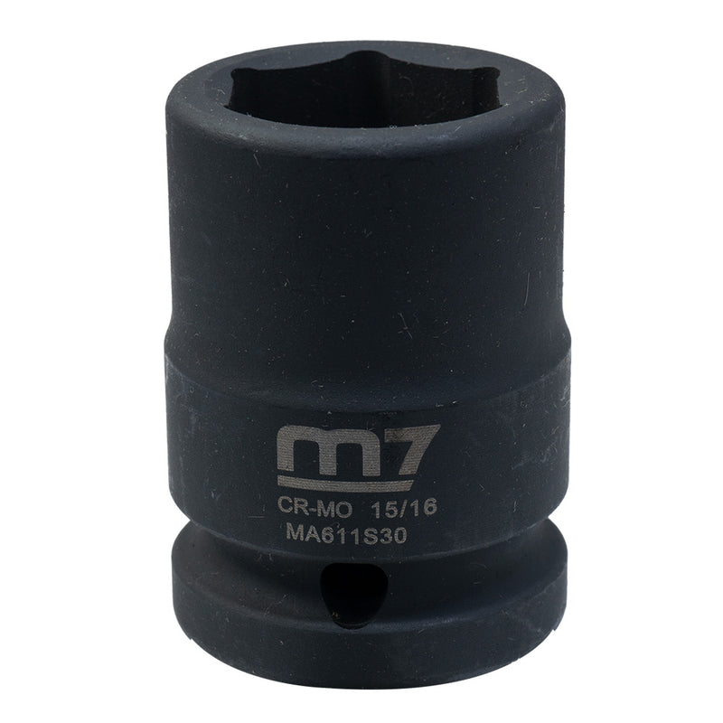 M7 Impact Socket 3/4in Dr. 15/16in