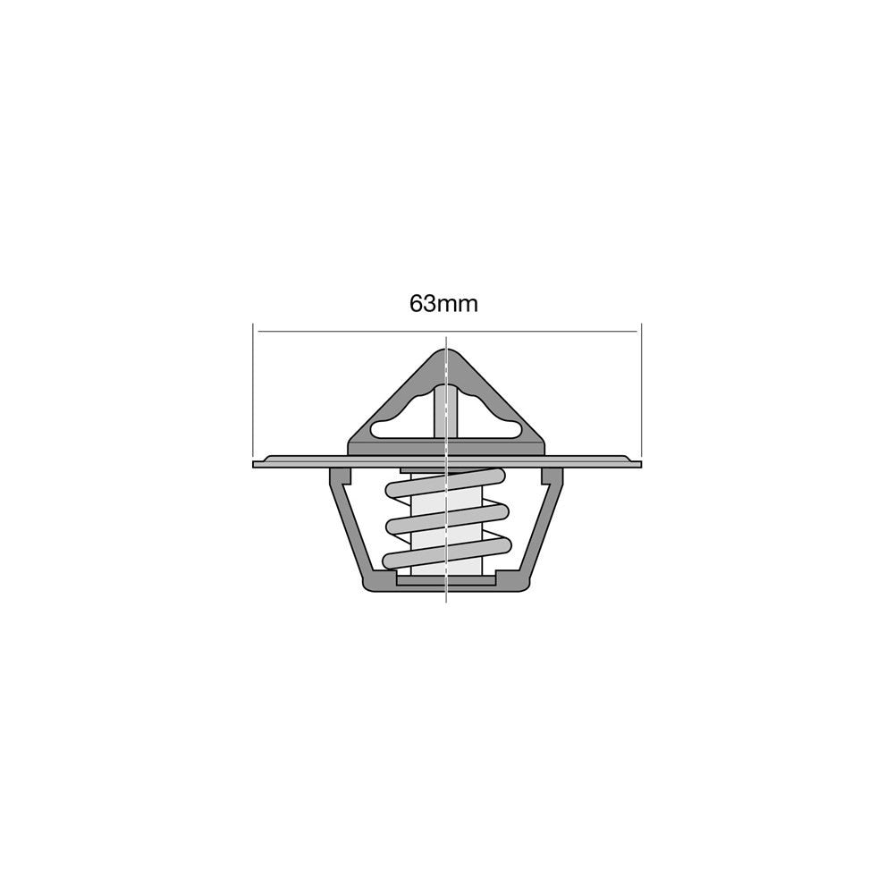 Tridon Thermostat 160 Degree GM Diesel (Chrysler ) #2-160