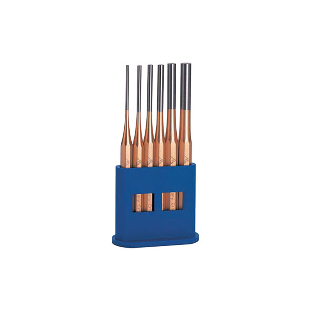 Rennsteig 6pc Pin Punch Set 3 - 10mm