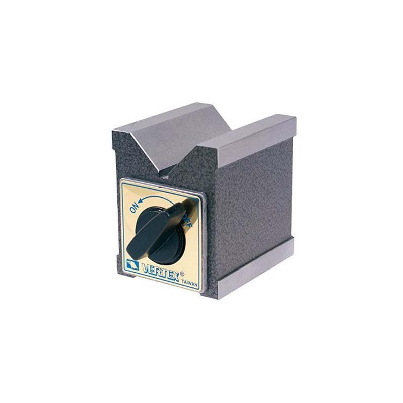 Magnetic Vee Block C/w On/Off Switch 95mm H x 101mm L x 70mm W